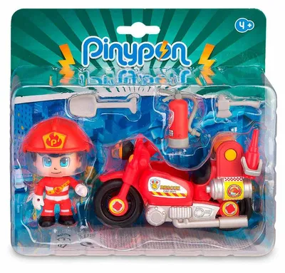 Obrázok produktu pre Famosa Pinypon - Hasičské auto s hasičom