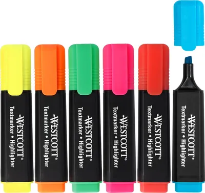 Image de Set de surligneurs 6 couleurs vives