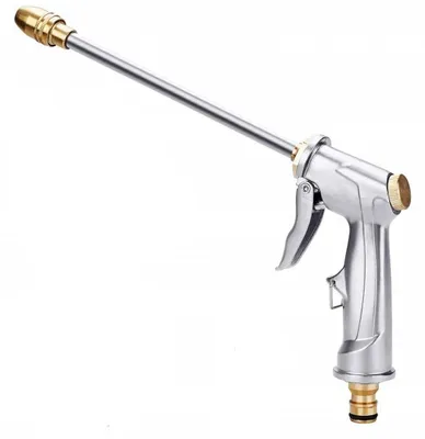 Immagine prodotto di Irrigatore da giardino - Getto regolabile - Ottone e lega di zinco - Attacco 3/4 pollici - Pistola in metallo