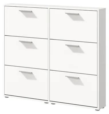 Produktbild von home24 Schuhkipper - Weiß - 116 cm