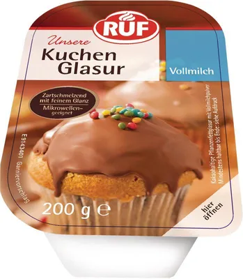 Produktbild von RUF Glasur Vollmilch 200g