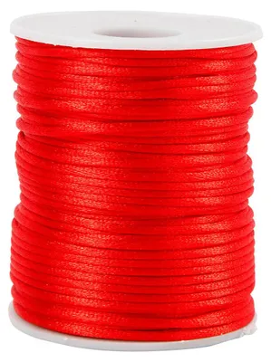 Produktbild von Creativ Company CC Satinschnur 2 mm Rot 50 m