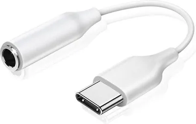 Obrázek produktu pro Adaptér USB-C na 35mm jack, bílý, pro sluchátka