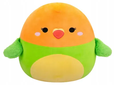 Zdjęcie produktu dla Squishmallows, pluszowa zabawka w kształcie papugi (kakadu), bardzo miękka, 35 cm