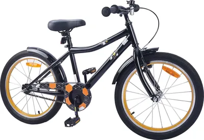 Produktbild von vidaXL Kinderfahrrad 20 Zoll für 6-11 Jahre alt Schwarz