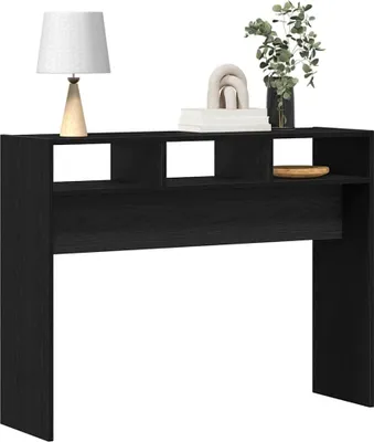 Produktbild von "2026 Aktion"Konsolentisch/Beistelltisch Moderner design - Sofatisch für Wohnzimmer - Schwarz Eichen-Optik 105x30x80 cm DEMöbel 7270123