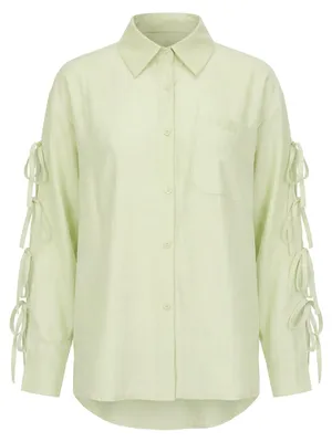 Image de Chemise pour femmes SIDONA - verte, taille S