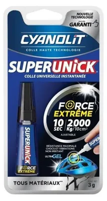 Produktbild von Reparaturkleber – CYANOLIT – Super-unick-Sofortkleber – 3 g – Ultraschnell – Vielseitig einsetzbar