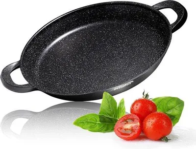 Image de Poêle compatible avec l'induction, 40 cm, en aluminium, antiadhésive