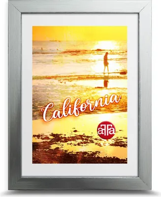 Produktbild von FramesFactory Bilderrahmen California silber 21x29 cm