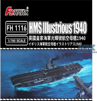Produktbild von FLYHAWK FH1116 HMS Illustrious 1940