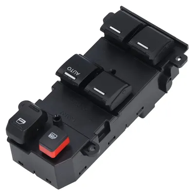 Obrázok produktu pre Sada ovládačov elektrických okien do auta, model 35750SWAZ01, určená ako jednoduchá náhrada (Plug and Play) pre vozidlá CRV s pravostranným riadením (RHD) vyrobené v rokoch 20072010