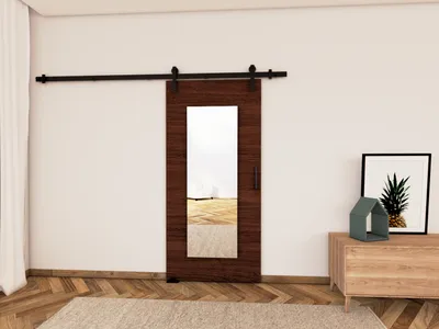 Zdjęcie produktu dla MINIO drzwi przesuwne LIFT I 86 cm Drzwi pokojowe | Wenge