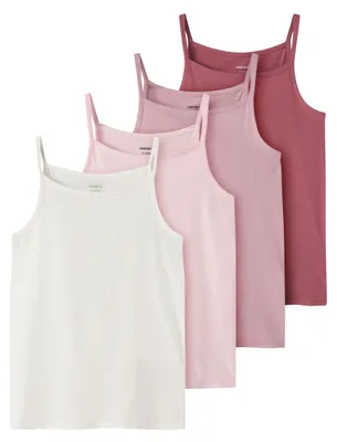 Productafbeelding van NAME IT meisjes top, 4-pack