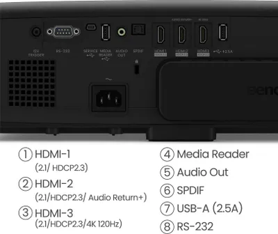 Produktbild von BENQ W4100i 4K-Heimkinoprojektor
