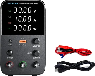 Obrázok produktu pre Napájacia jednotka DC, nastaviteľné napätie, vysoko presný displej, WPS3010H 30V 10A