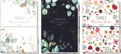 Produktbild von HÄFFT 8462-6 Familienplaner Family-Timer - A5+, 1 Woche / 2 Seiten, 4 Spalten