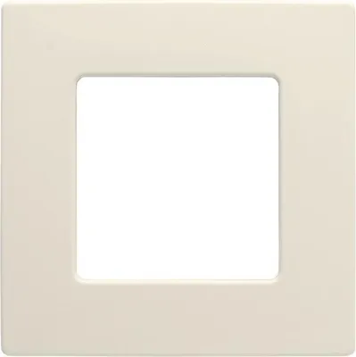 Produktbild von 1-fach Rahmen Steckdose Schalter Lichtschalter creme Serie RITA