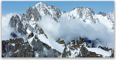 Produktbild von Glasbilder 140x70 Wandbild Druck auf Glas Gebirge Landschaft