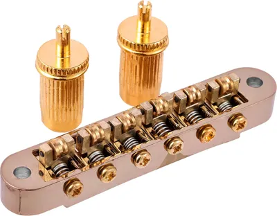Obrázek produktu pro Jeffergarden Professional sedlový můstek pro elektrickou kytaru 15x10x2cm (GOLD)