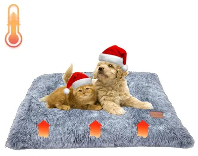 Productafbeelding van Solidchoice - Zelfverwarmend Kussen voor Honden en Katten, Zacht en Warm voor Binnen en Buiten