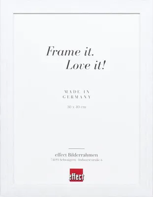 Produktbild von Effect Bilderrahmen 2319 weiß 25x50 cm Museumsglas