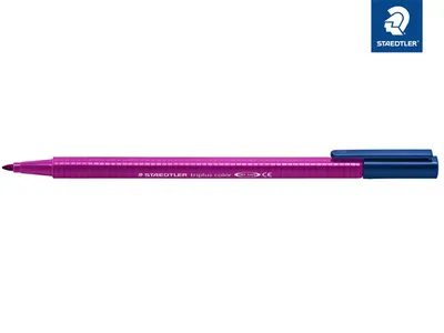 Produktbild von Staedtler Fasermaler triplus col. rPP rotlila