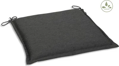Produktbild von GO-DE Sitzkissen Dora 45 cm x 47 cm x 5 cm, grau, anthrazit
