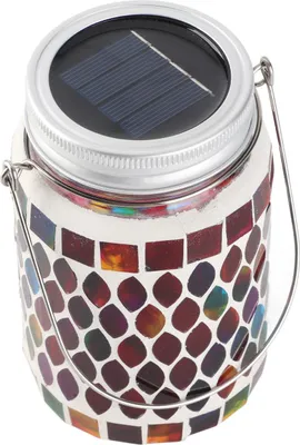 Obrázek produktu pro Mosaic solární světla venkovní venkovní lucerny vodotěsné noční lampy dekorace