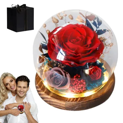 Obrázek produktu pro Uchovejte růži ve skleněné kouli