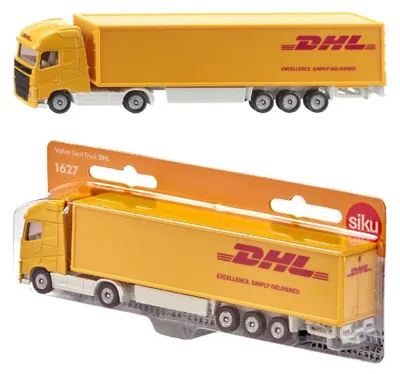 Immagine prodotto di Siku 1627: Camion Volvo semi-trattore, modello DHL
