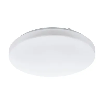 Produktbild von EGLO Deckenlampe mit Bewegungsmelder innen Frania-M Ø 33 cm , LED Deckenleuchte mit Tageslichtsensor aus Stahl und Kunststoff in Weiß, warmweiß