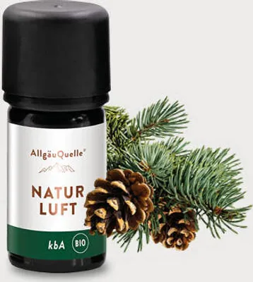 Produktbild von NATURLUFT Duftmischung, 5ml,ätherische Öle aus Latschenkiefer, Alpenzirbe, Fichte und Minze