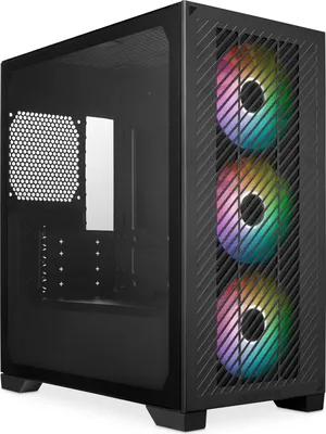 Produktbild von Cooler Master Elite 301 Lite Steel Left Panel, Mini Tower, PC, Schwarz, ITX, micro ATX, Kunststoff, Stahl, 16,4 cm