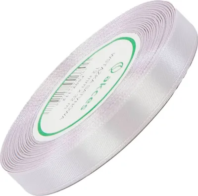 Zdjęcie produktu dla Wstążka satynowa złamana biel 12mm - 32mb