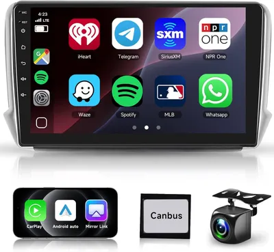 Produktbild von Autoradio – CarPlay-Radio – Automultimedia – Android Auto-Stereo – 10,1-Zoll-Touchscreen – 8-Kern-Prozessor