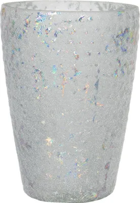 Produktbild von Clayre & Eef Teelichthalter Ø 9x13 cm Weiß Glas