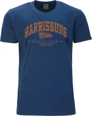 Produktbild von Übergrößen T-Shirt Harrisburg Orange AHORN SPORTSWEAR alpine blue 10XL