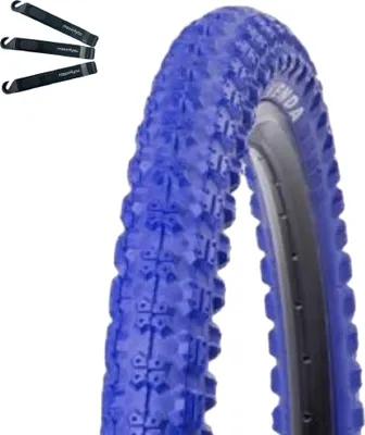 Produktbild von Angebot-Set / 1 x Kenda K-51 Fahrradreifen BMX in Blau 58-406 (20 x 2.25) inkl. maxxi4you Reifenheber