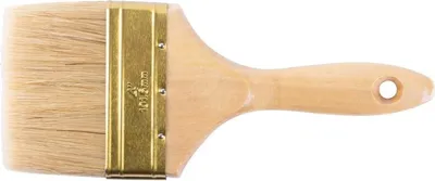Obrázek produktu pro Štětec Strend Pro JA019, žlutý, 4", plochý, dřevěná rukojeť