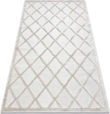 Produktbild von Teppich SANTO SISAL 58365B Gitter beige beige 140x190 cm