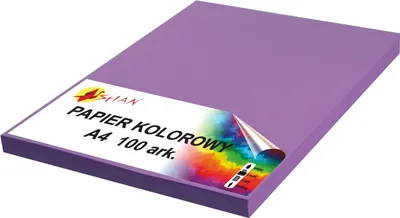 Produktbild von Farbpapier A4 100g violett dunkel 100 Blatt
