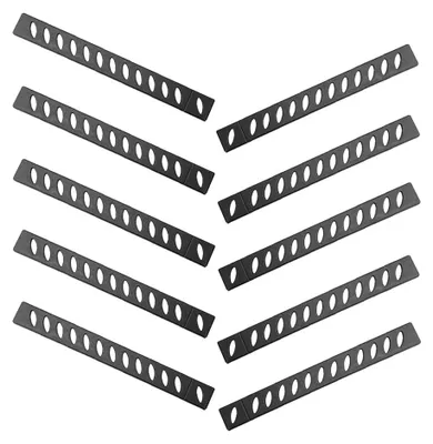 10er-Set Messerschutzhüllen aus Kunststoff, Klingenschutz