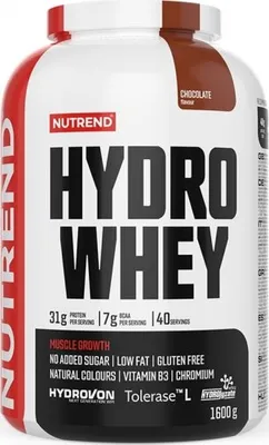 Productafbeelding van HYDRO WHEY, 1600 g, vanille