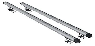 Obrázok produktu pre Menabo Raven | Strešný nosič pre Audi - A4 (B6/8E/8H) Avant, modelové roky 2000-2004 - Hliník - Dĺžka 130 cm - Nosnosť 60 kg - Balenie obsahuje 2 kusy