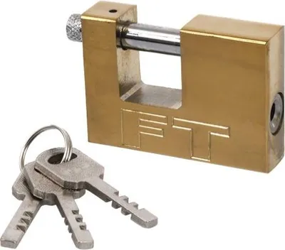 Zdjęcie produktu dla Kłódka trzpieniowa FASTER TOOLS 80 mm, zatrzaskowa