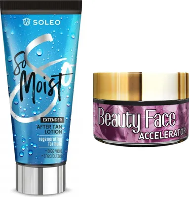 Zdjęcie produktu dla Soleo So Moist Po Opalaniu + Słoiczek Beauty Face
