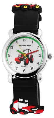 Produktbild von Excellanc Kinder Armbanduhr silberfarbig, Mineralglas