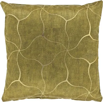 Produktbild von Unique Living - Dekokissen Celina 45x45cm - Moosgrün