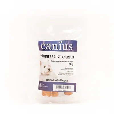 Produktbild von Cani. Hühnerbrust Kaurolle 90g